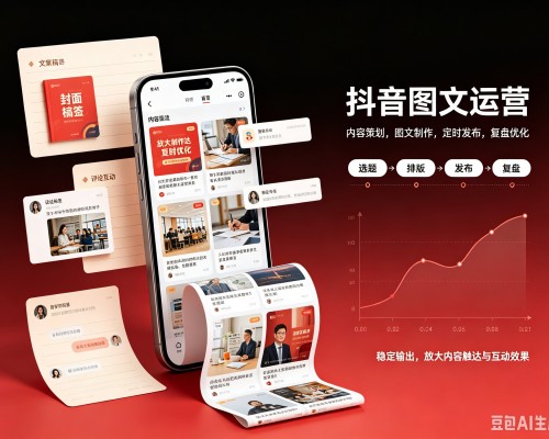 桥西抖音图文代运营服务
